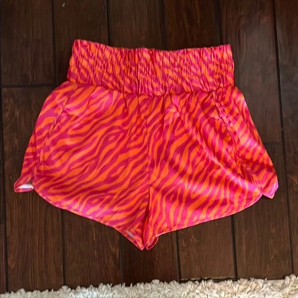 Jess Lea pink & orange shorts - Picture 2 of 4
